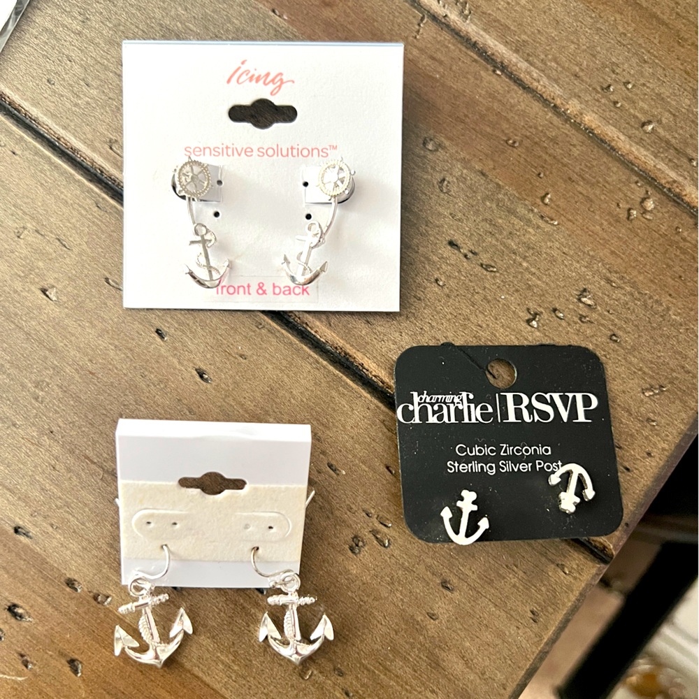 Sterling Silver earrings set